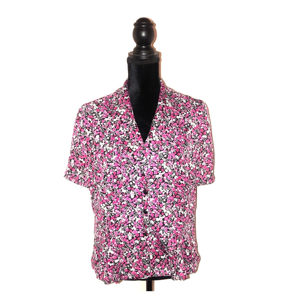 Vintage floral blouse